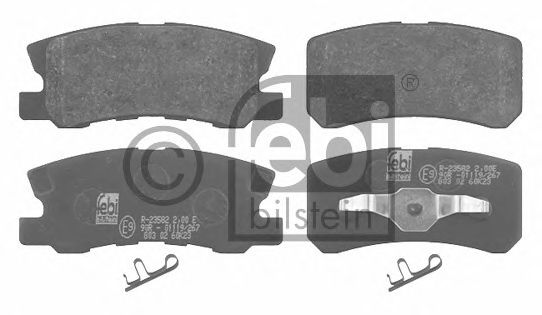 Brake Pad Set, disc brake 16583