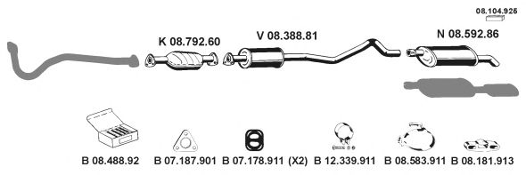 Exhaust System 082092