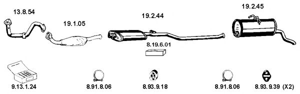 Exhaust System 222212