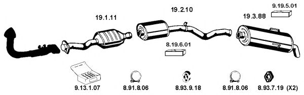 Exhaust System 262141