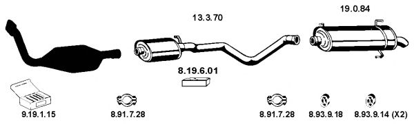 Exhaust System 262218