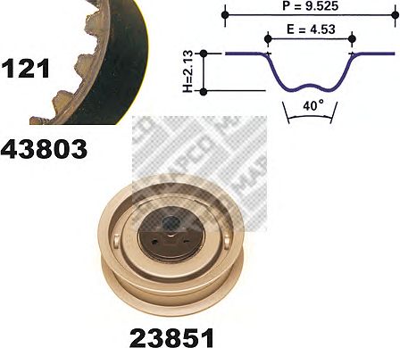 Timing Belt Kit 23803