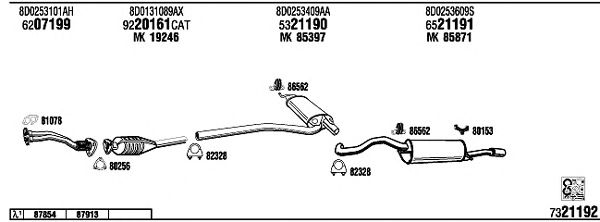 Exhaust System AD25002