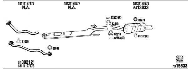 Exhaust System BW62803