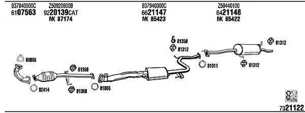 Exhaust System MA41211