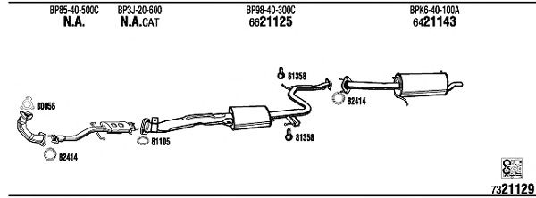 Exhaust System MA41234