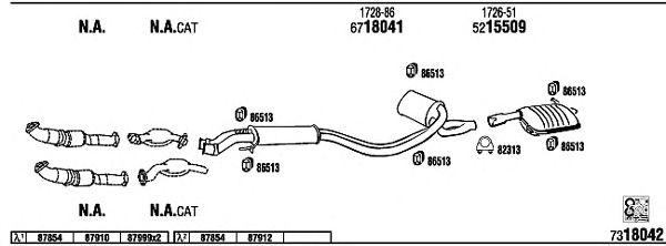 Exhaust System PE60522