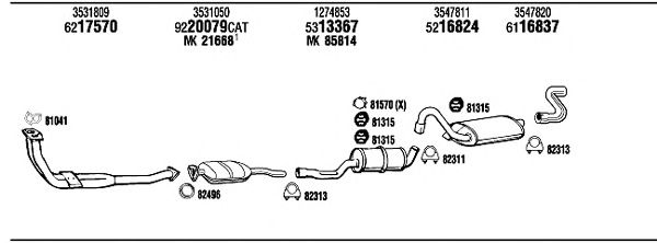 Exhaust System VO94002