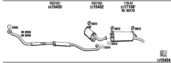 Exhaust System CI78010