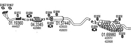 Exhaust System C300048003632