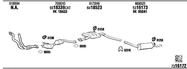 Exhaust System FO60377