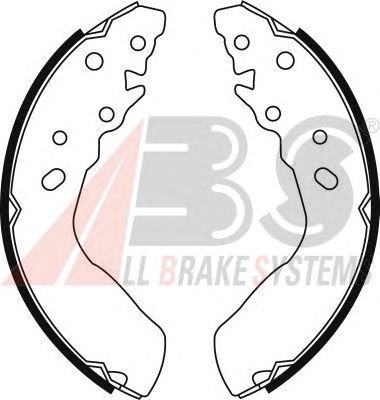 Brake Shoe Set 8975