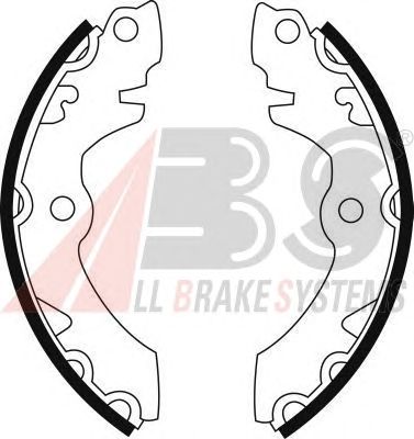 Brake Shoe Set, parking brake 8977