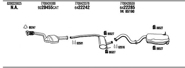 Exhaust System RE19529A