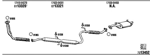 Exhaust System TO85904