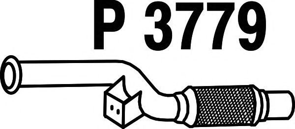 Exhaust Pipe P3779