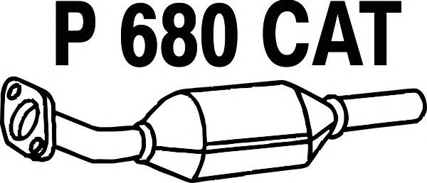 Catalytic Converter P680CAT