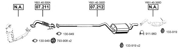 Exhaust System MA110770