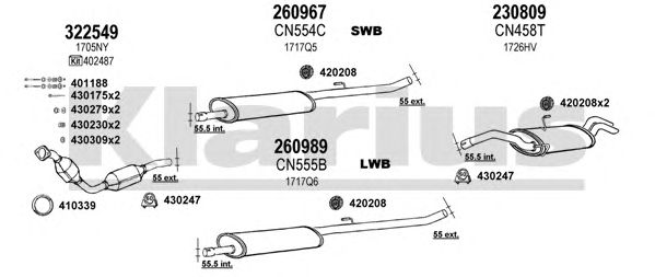 Exhaust System 180771E