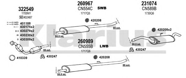 Exhaust System 180775E