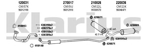 Exhaust System 180130E