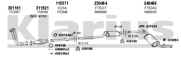 Exhaust System 330384E