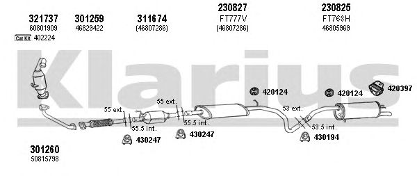 Exhaust System 330853E
