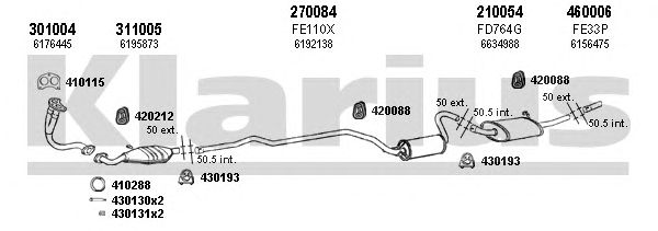 Exhaust System 360890E