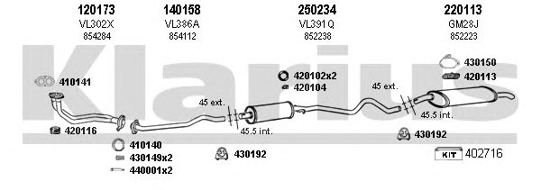 Exhaust System 390249E