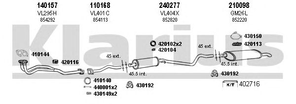 Exhaust System 390253E