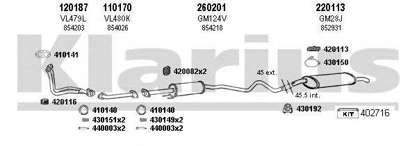 Exhaust System 390515E