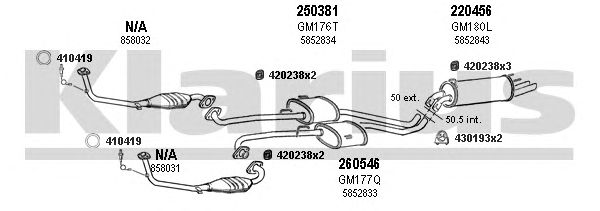 Exhaust System 390666E