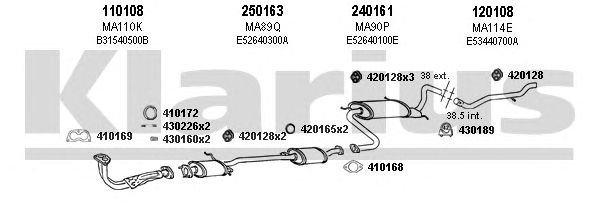 Exhaust System 570050E