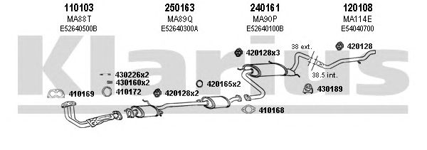 Exhaust System 570064E