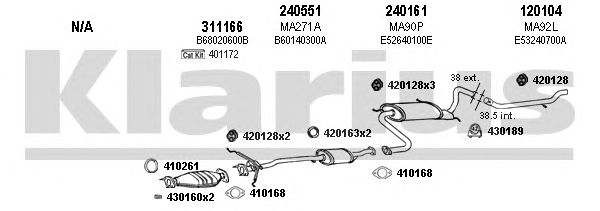 Exhaust System 570109E