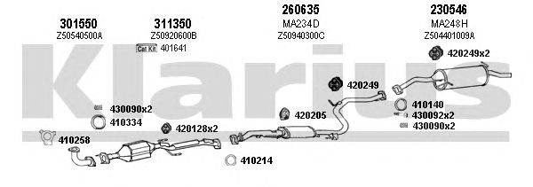 Exhaust System 570151E
