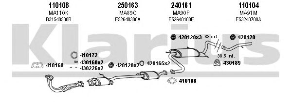 Exhaust System 570188E