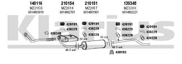 Exhaust System 600243E
