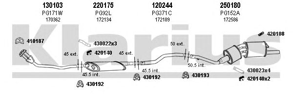 Exhaust System 630201E