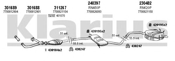Exhaust System 720594E