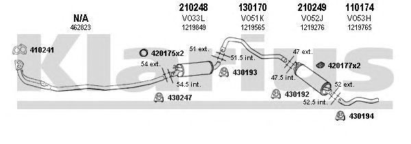 Exhaust System 960117E