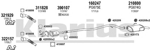 Exhaust System 630754E