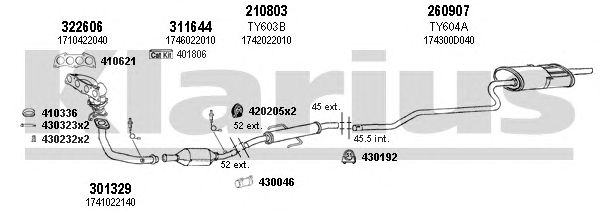 Exhaust System 900401E
