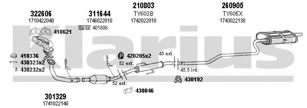 Exhaust System 900402E