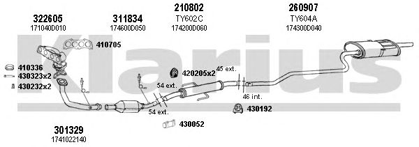 Exhaust System 900403E