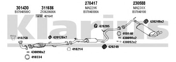 Exhaust System 570256E
