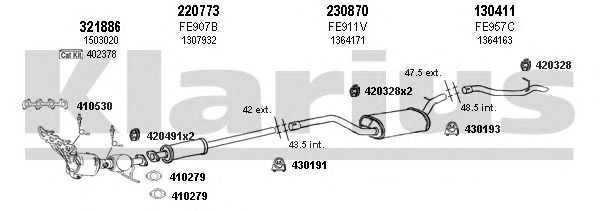 Exhaust System 361641E