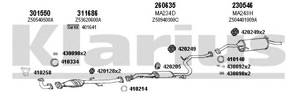 Exhaust System 570253E