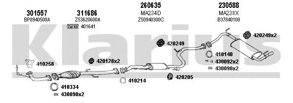 Exhaust System 570255E