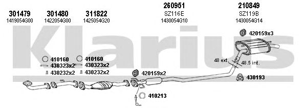 Exhaust System 820107E